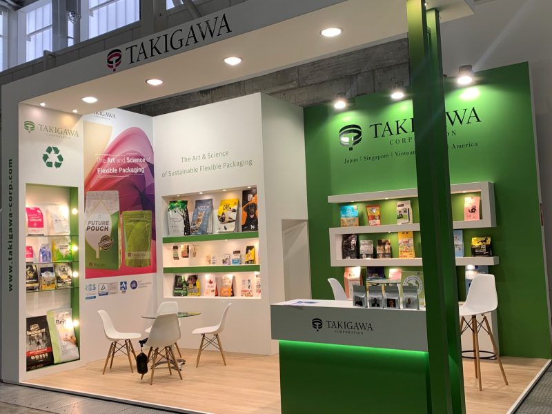 TAKIGAWA Exhibition Stand at ZOOMART 2021 BOLOGNA